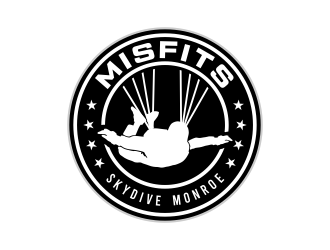 Misfits-Skydive Monroe logo design by done