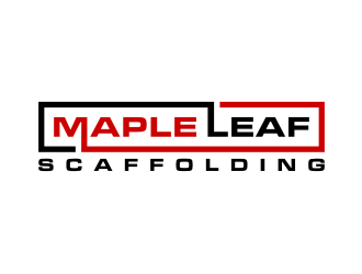 Maple Leaf Scaffolding logo design by nurul_rizkon