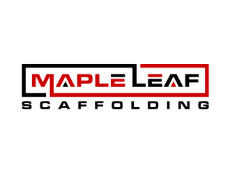 Maple Leaf Scaffolding logo design by nurul_rizkon