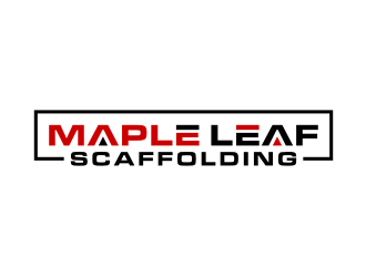 Maple Leaf Scaffolding logo design by nurul_rizkon