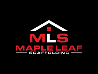 Maple Leaf Scaffolding logo design by Editor
