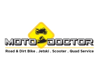 MotoDoctor logo design by aryamaity