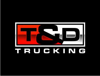 T&D Trucking logo design by nurul_rizkon