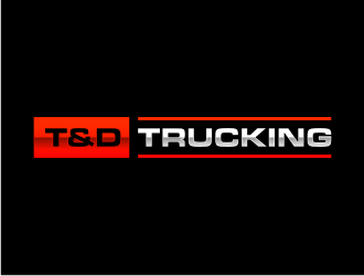 T&D Trucking logo design by nurul_rizkon