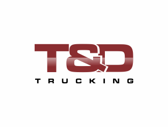 T&D Trucking logo design by afra_art