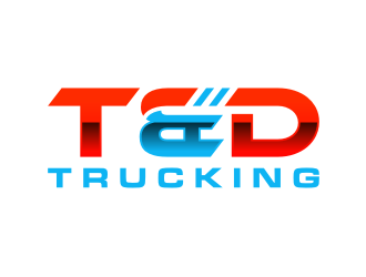 T&D Trucking logo design by nurul_rizkon