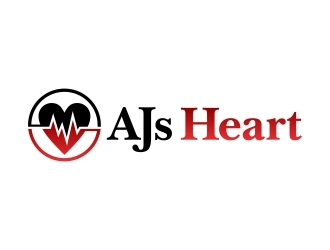 AJs Heart logo design by mercutanpasuar