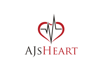 AJs Heart logo design by blessings