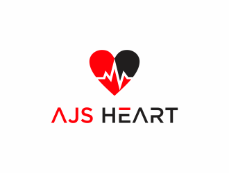 AJs Heart logo design by santrie