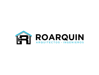 ROARQUIN CONSTRUCTORA  logo design by Mahrein