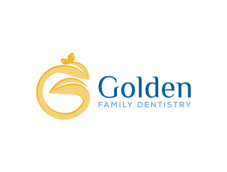 Golden Family Dentistry logo design by N3V4