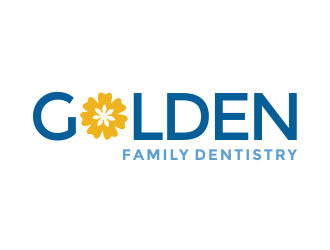 Golden Family Dentistry logo design by aldesign