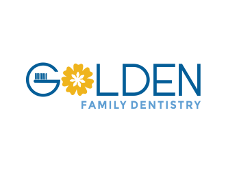 Golden Family Dentistry logo design by aldesign