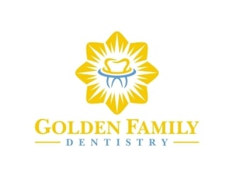 Golden Family Dentistry logo design by mercutanpasuar