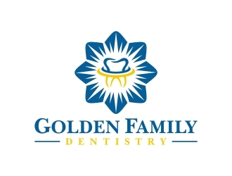 Golden Family Dentistry logo design by mercutanpasuar