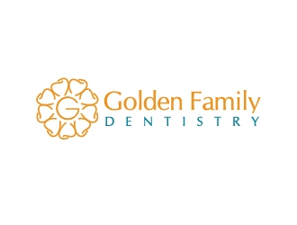 Golden Family Dentistry logo design by KreativeLogos