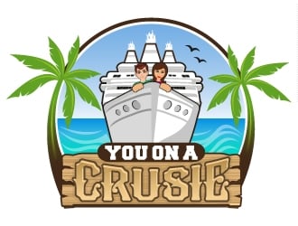 You on a Crusie logo design by Suvendu