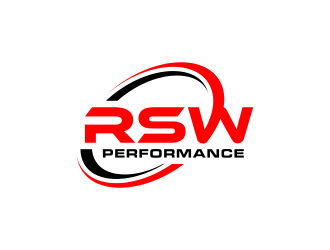 RSW Performance logo design by ammad