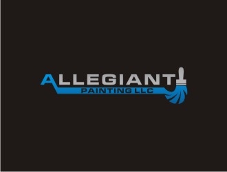 Allegiant Painting LLC logo design by sabyan