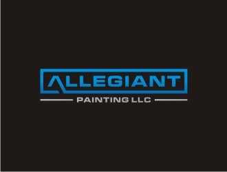 Allegiant Painting LLC logo design by sabyan