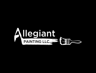 Allegiant Painting LLC logo design by afra_art