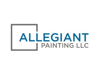 Allegiant Painting LLC logo design by rief