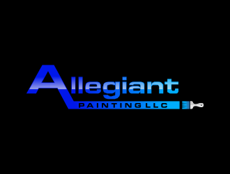 Allegiant Painting LLC logo design by creator_studios