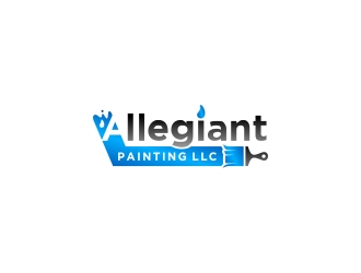 Allegiant Painting LLC logo design by CreativeKiller