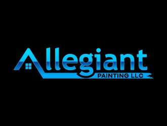 Allegiant Painting LLC logo design by Andrei P