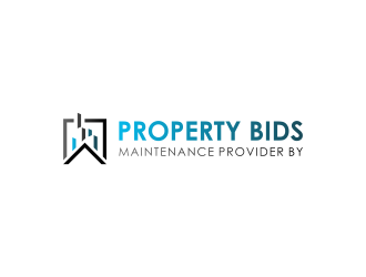 Property Bids  logo design by diki