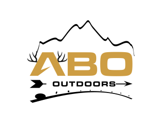 ABO OUTDOORS logo design by haidar