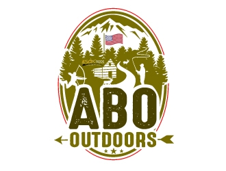 ABO OUTDOORS logo design by Suvendu