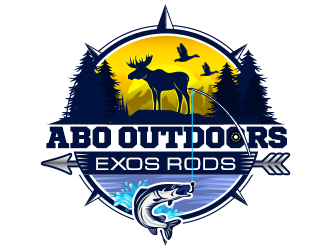 ABO OUTDOORS logo design by ProfessionalRoy