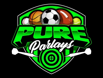 Pure Parlays logo design by Aelius