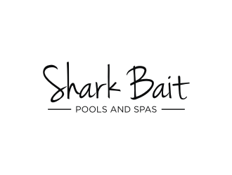Shark Bait Pools and Spas logo design by vostre