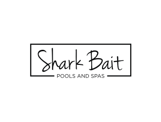 Shark Bait Pools and Spas logo design by vostre