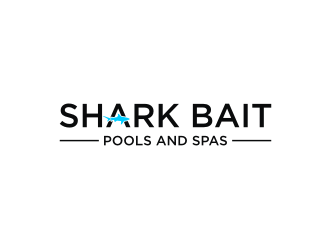 Shark Bait Pools and Spas logo design by vostre