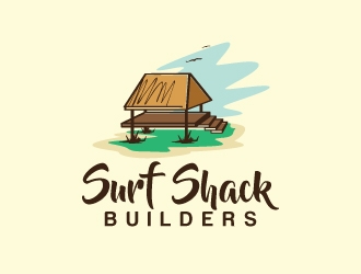 Surf Shack Builders logo design by artbitin