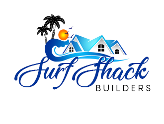 Surf Shack Builders logo design by 3Dlogos