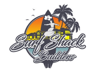 Surf Shack Builders logo design by AYATA