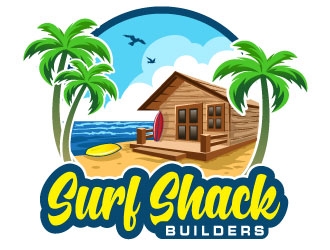 Surf Shack Builders logo design by Suvendu