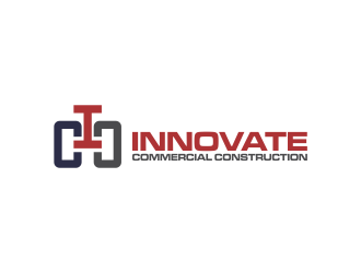 INNOVATE Commercial Construction logo design by oke2angconcept