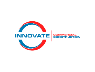 INNOVATE Commercial Construction logo design by logitec