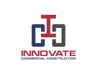 INNOVATE Commercial Construction logo design by rokenrol