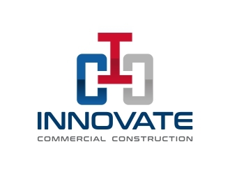 INNOVATE Commercial Construction logo design by dibyo