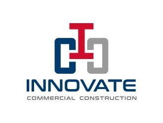 INNOVATE Commercial Construction logo design by dibyo