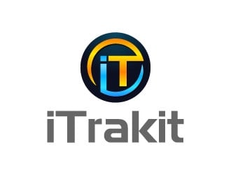 iTrakit logo design by pixalrahul