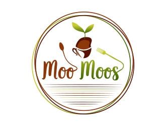 Moo Moos logo design by zubi