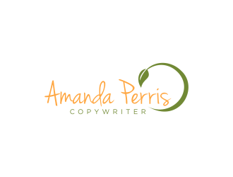 Amanda Perris - copywriter logo design by RIANW