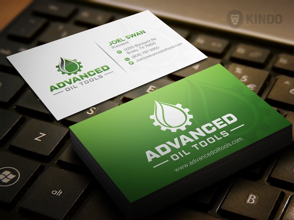 Advanced Oil Tools logo design by Kindo